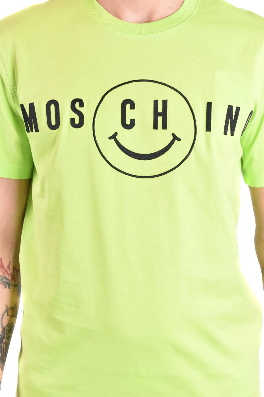 Smiley Logo-Print T-Shirt