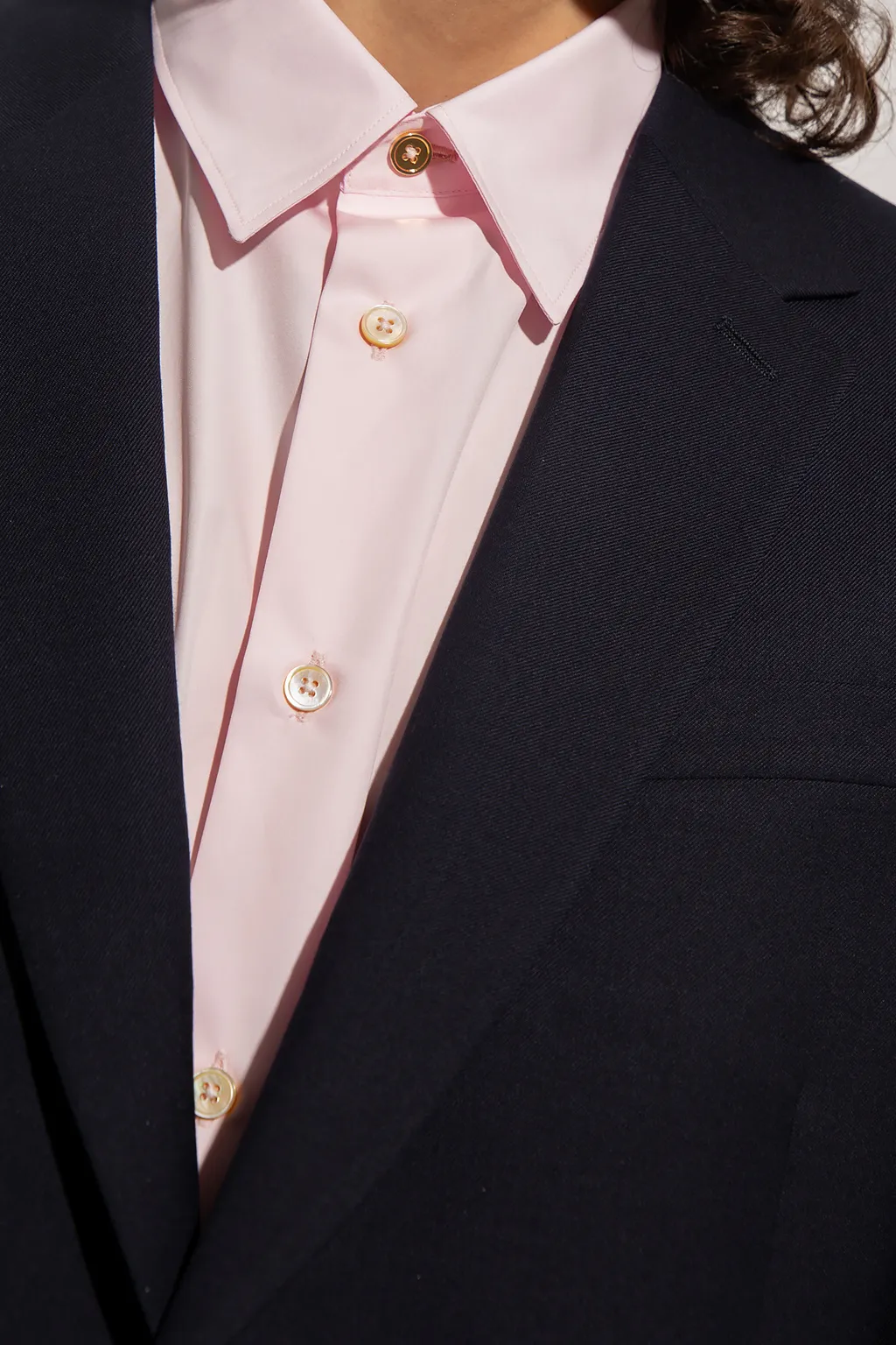 Single-Breasted Wool Blazer