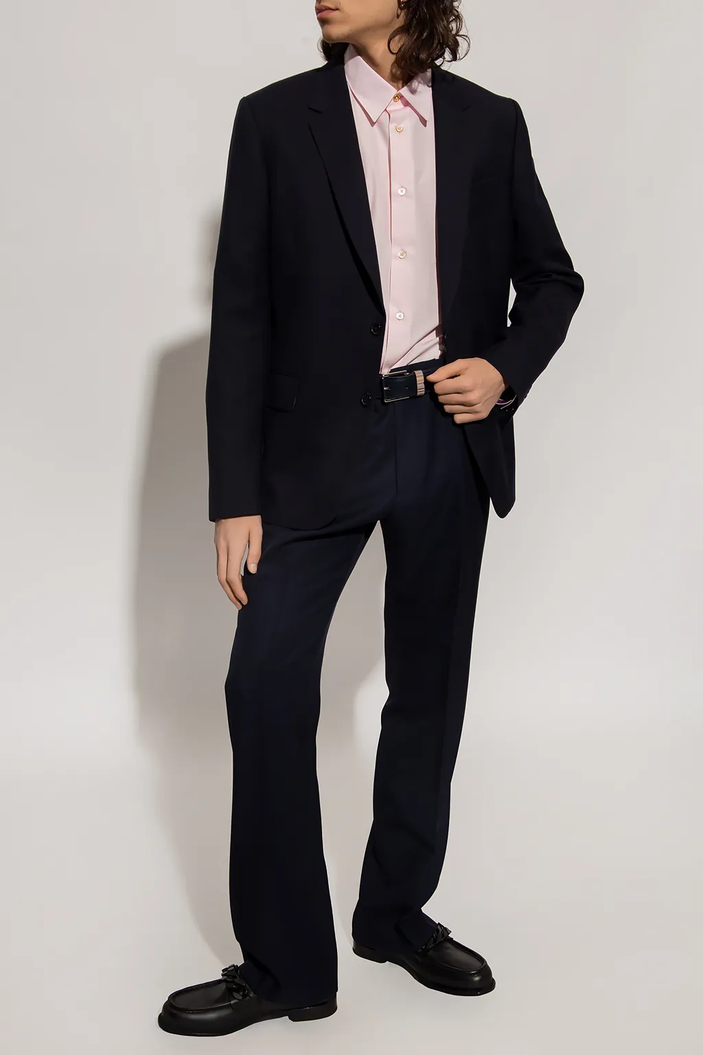 Single-Breasted Wool Blazer