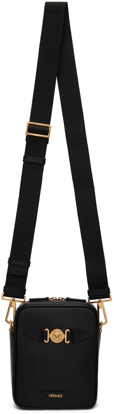 Versace Medusa Zipped Messenger Bag