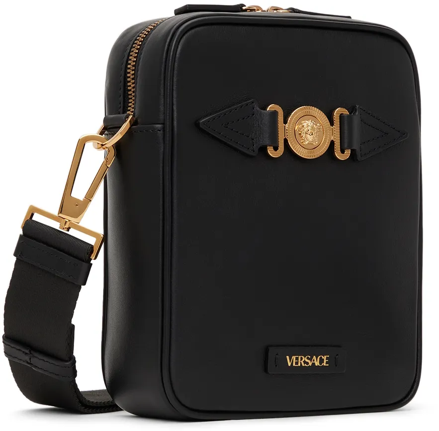 Versace Medusa Zipped Messenger Bag