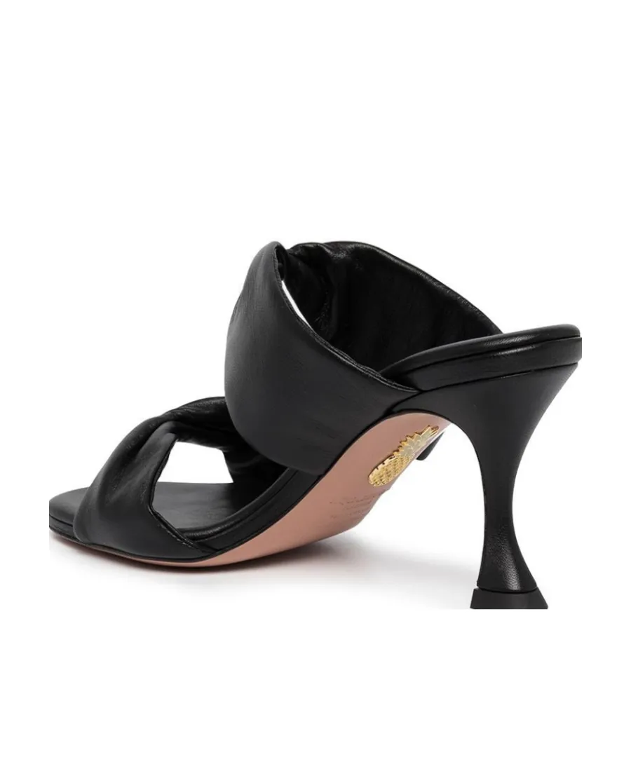 Strapped Open Toe Mules