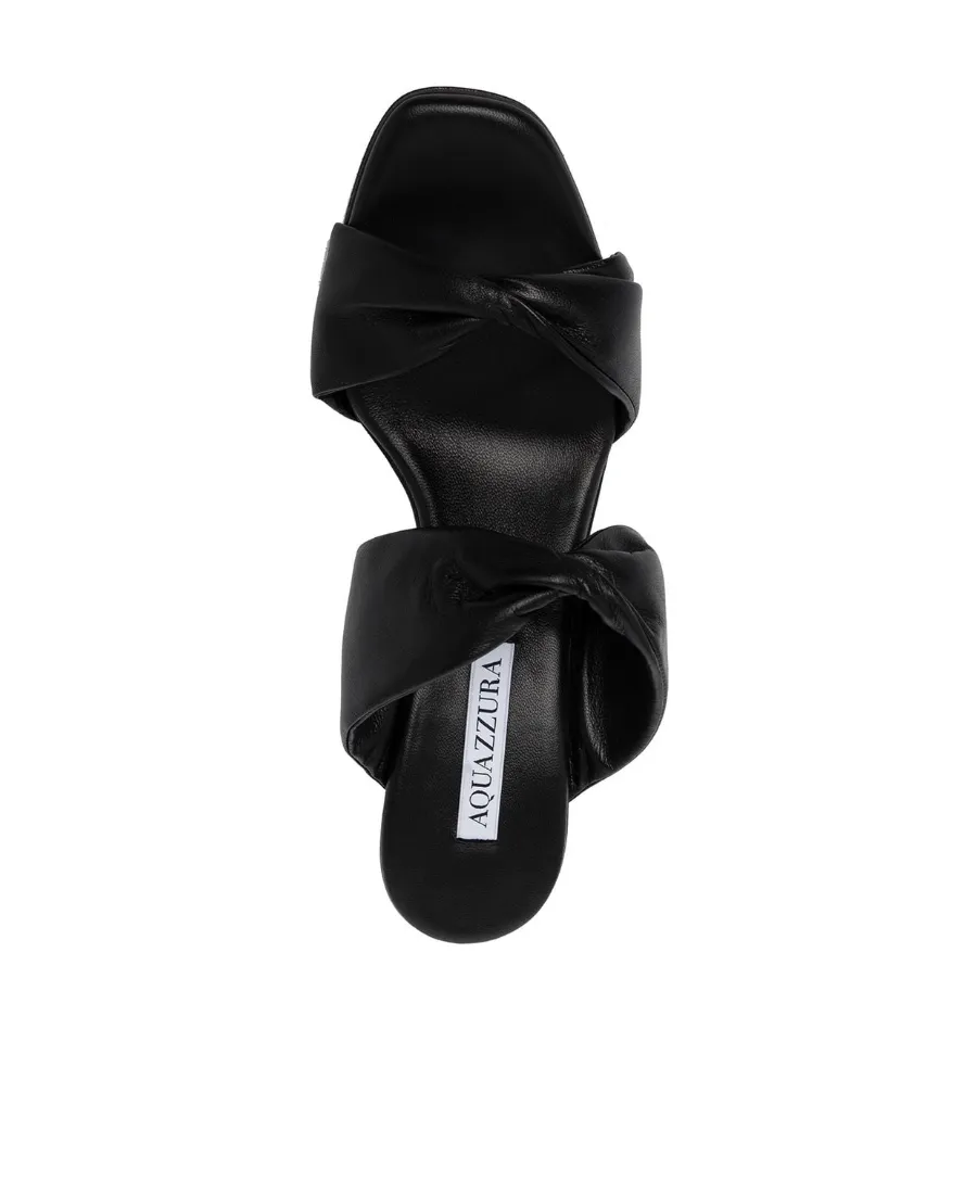 Strapped Open Toe Mules