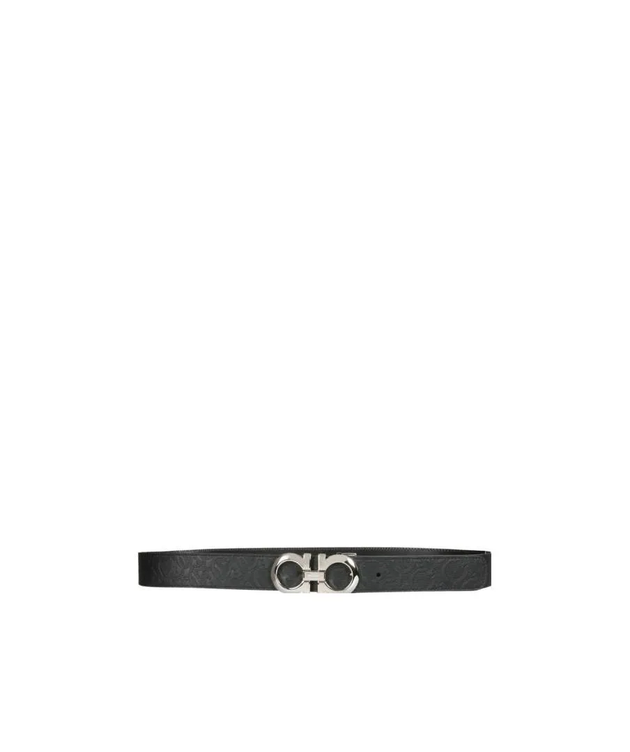 Black Logo Belt