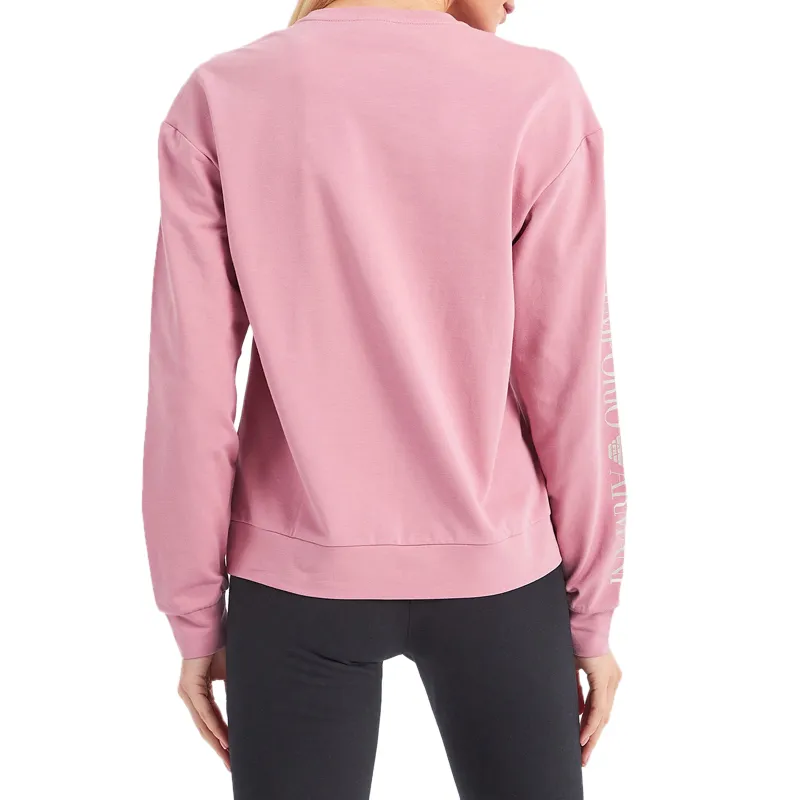 Round-Collar Long-Sleeve Hoodie
