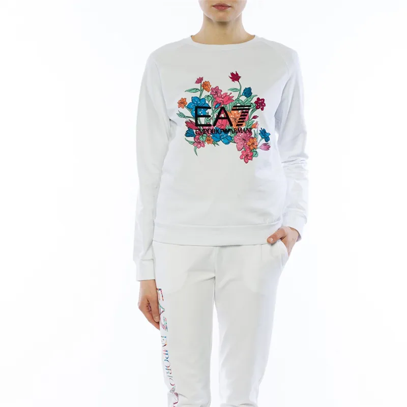 Round-Collar Long-Sleeve Hoodie