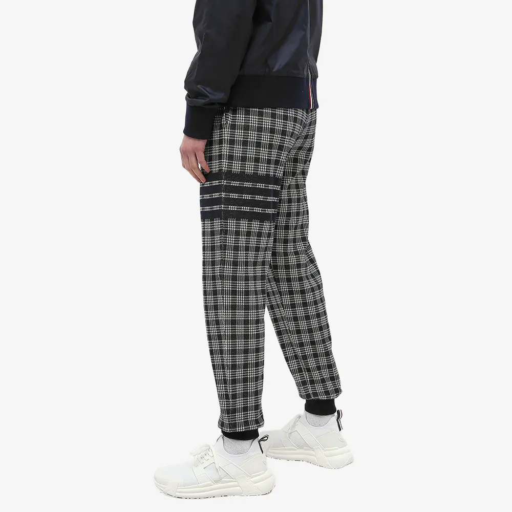 Thom Browne Check-Pattern Drawstring Track Pants