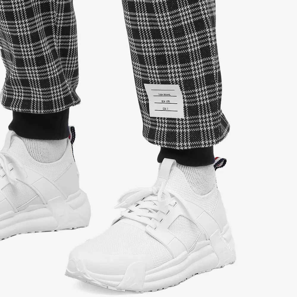 Thom Browne Check-Pattern Drawstring Track Pants