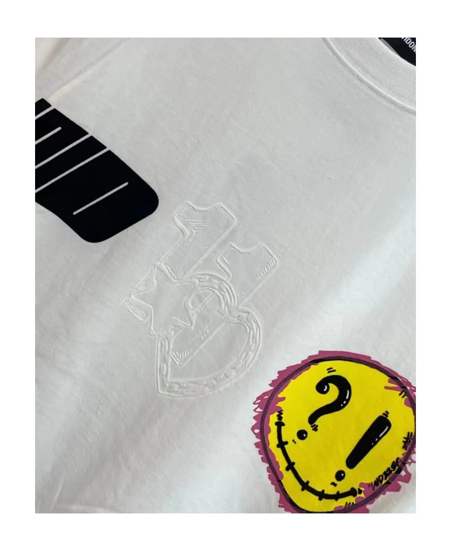 Logo Printed Pattern Short-Sleeved T-Shirt