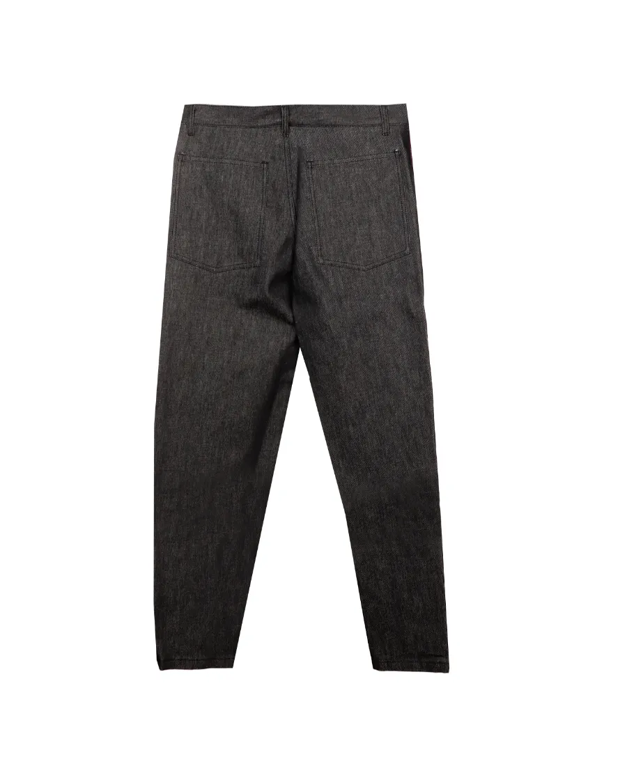 Panelled-Detail Jeans