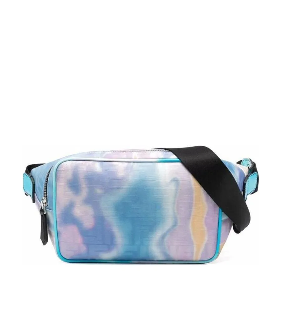 Fendi Tie-Dye Monogram Zipped Belt Bag