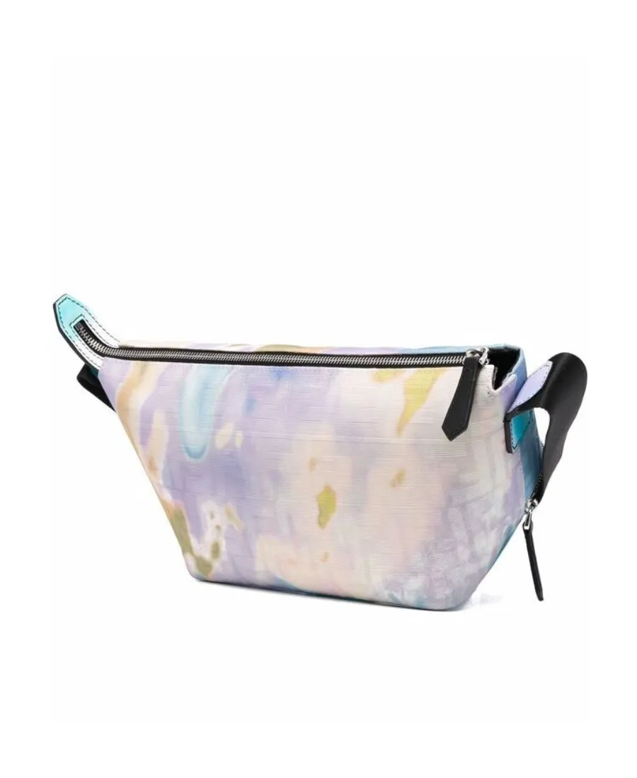 Fendi Tie-Dye Monogram Zipped Belt Bag
