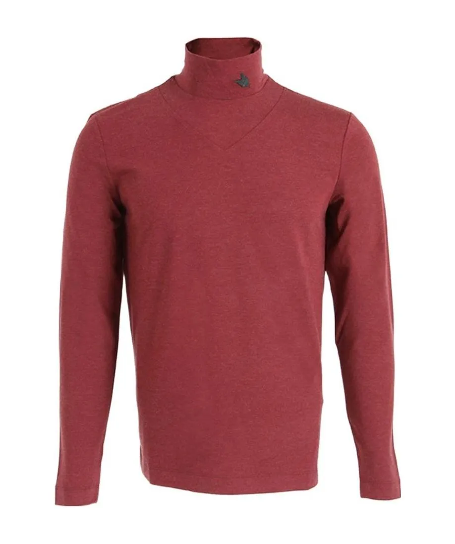High-Collar Long-Sleeved T-Shirt