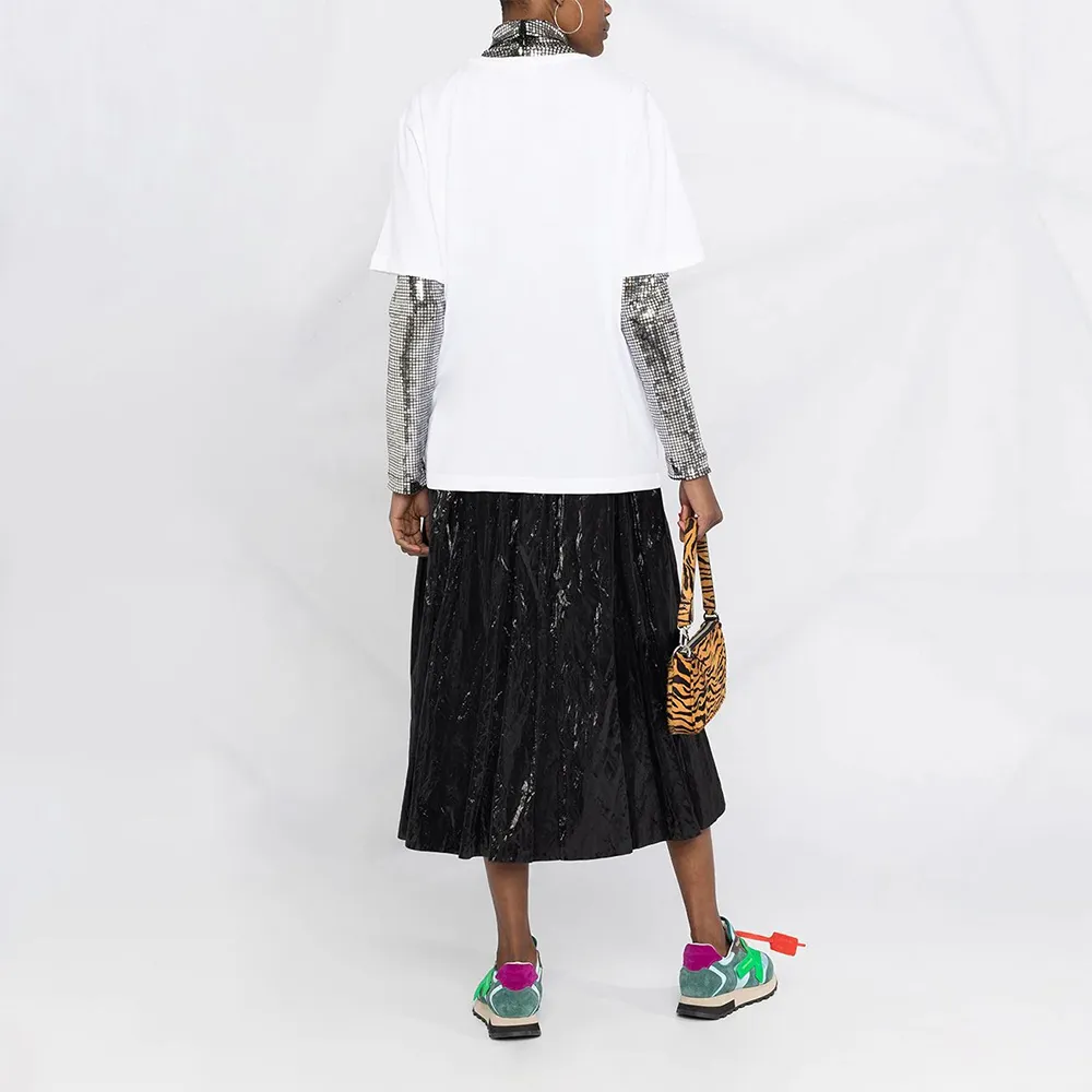 T-Shirt With Round Neck And Short Sleeves