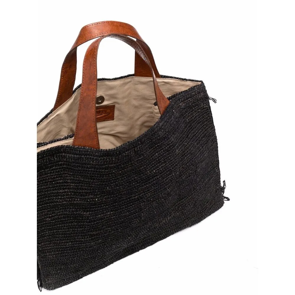 Ibeliv Onja Woven Fringed Tote Bag