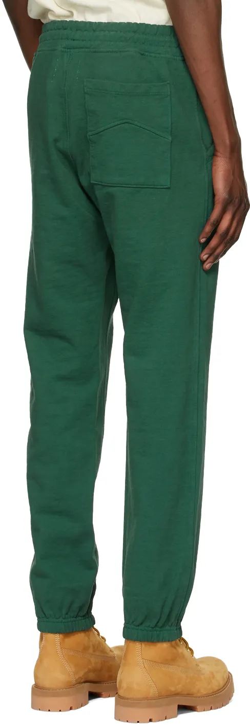 Green Logo Sweatpants