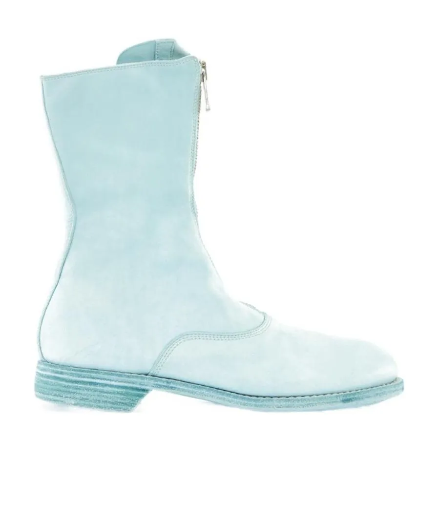 Front Zipper Design Middle Boot
