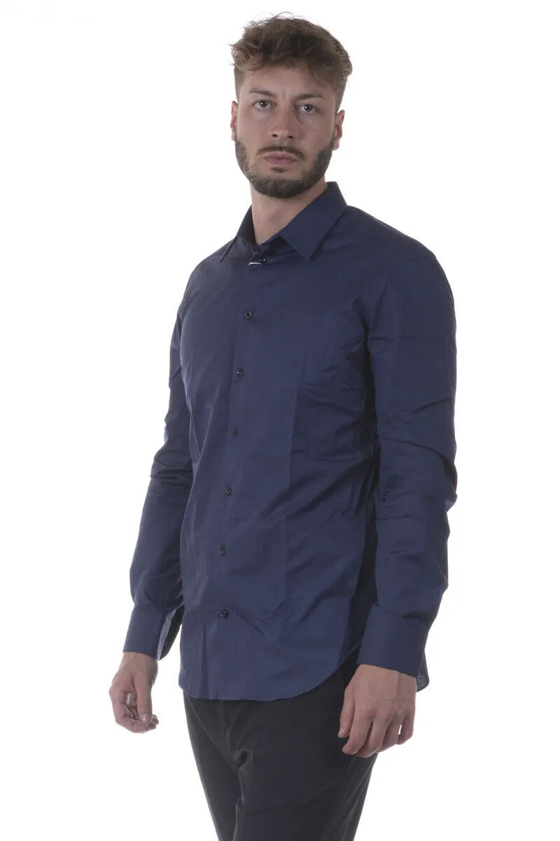 Cotton Long-Sleeved Shirt