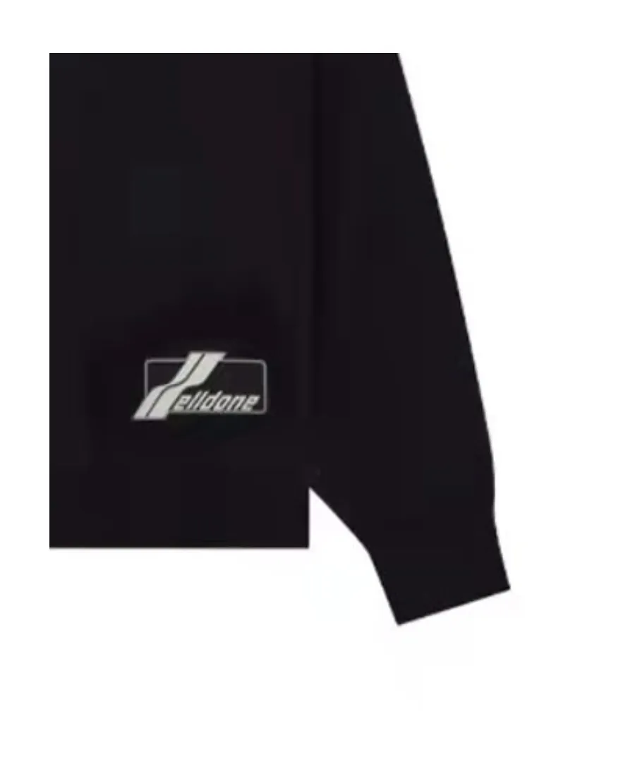 Logo Splicing Sweater