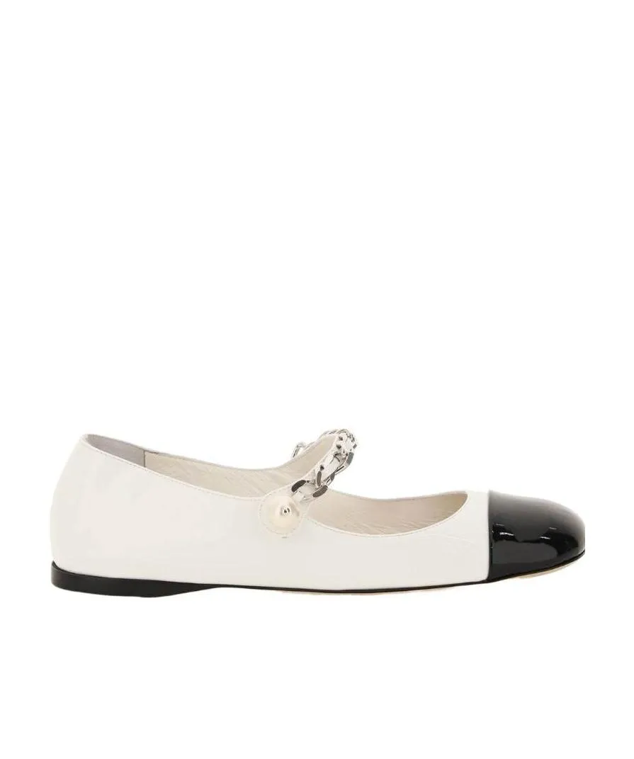 Metal Chain Ballet Shoes