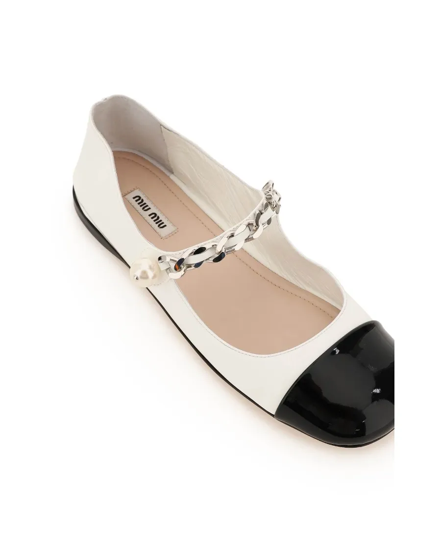 Metal Chain Ballet Shoes