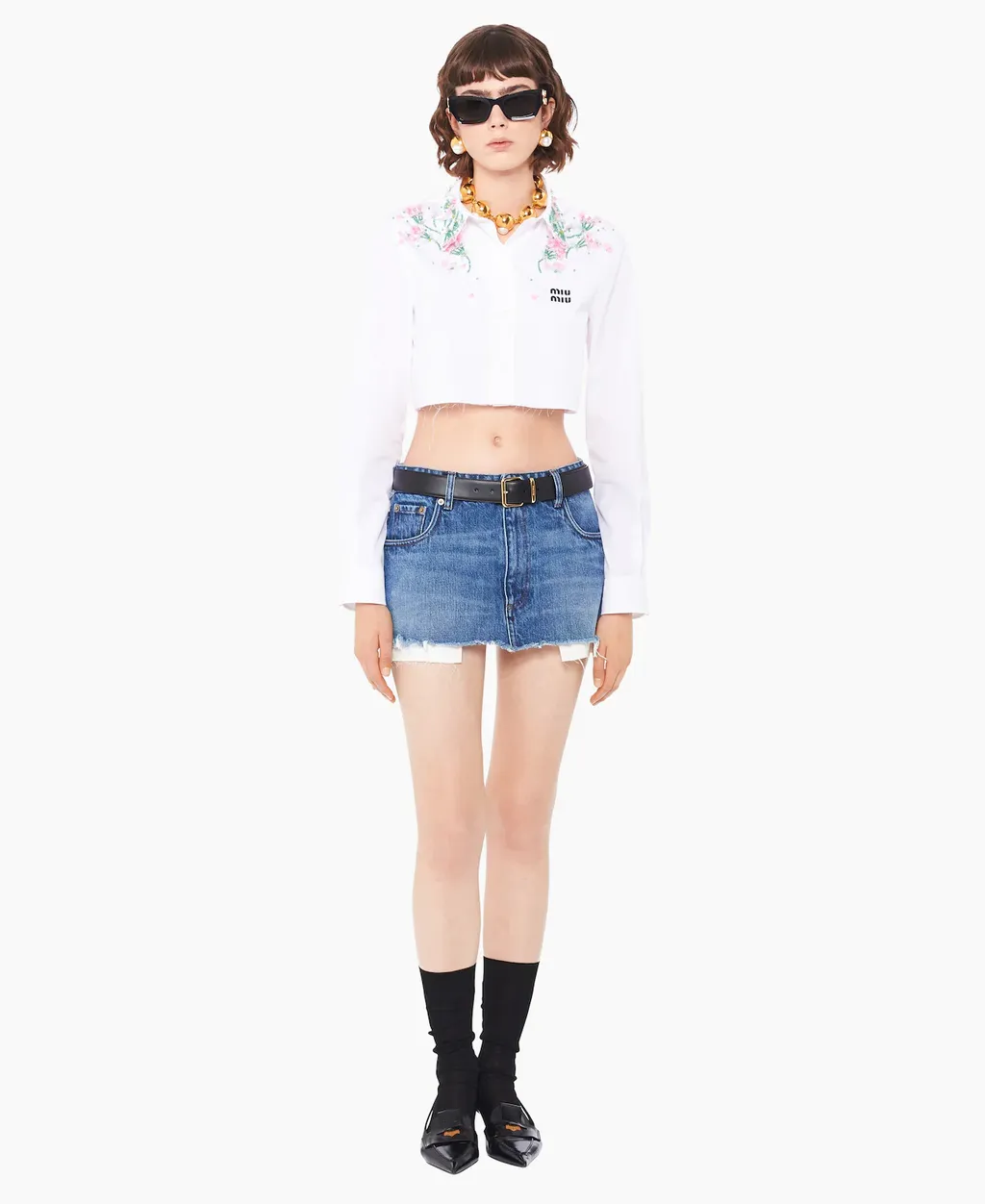 Denim Miniskirt