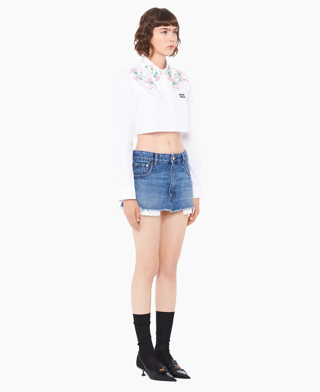 Denim Miniskirt