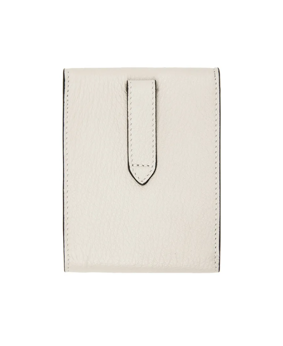Four-Stitch Logo Detail Wallet