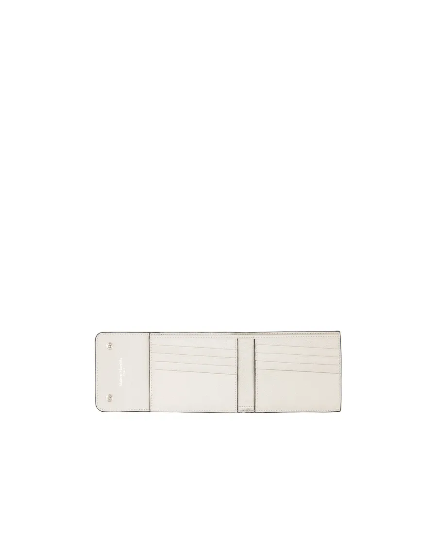 Four-Stitch Logo Detail Wallet