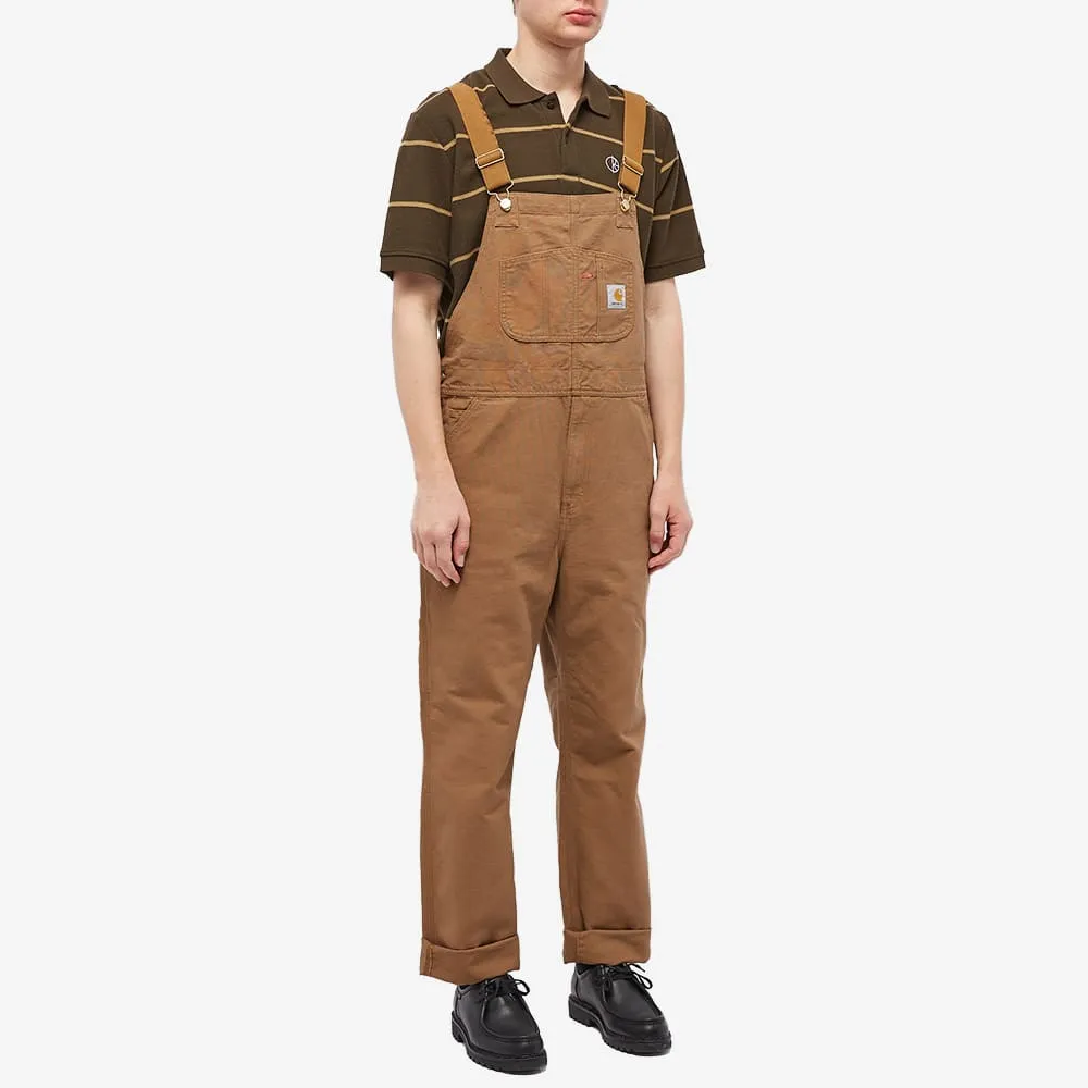 Logo-Patch Straight-Leg Dungarees