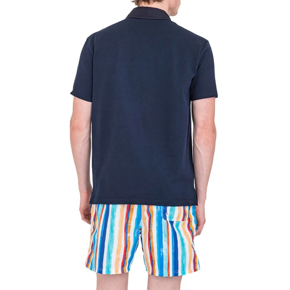 Logo-Patch Short-Sleeve Polo Shirt