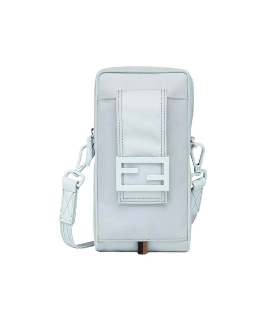 Fendi Ff Baguette Buckle Crossbody Bag