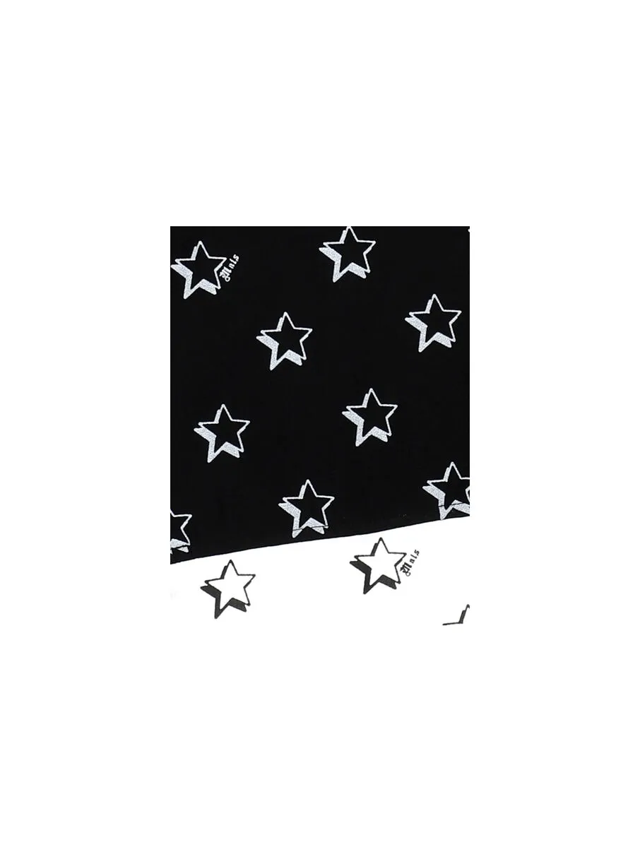 Star Printed Twill Trousers