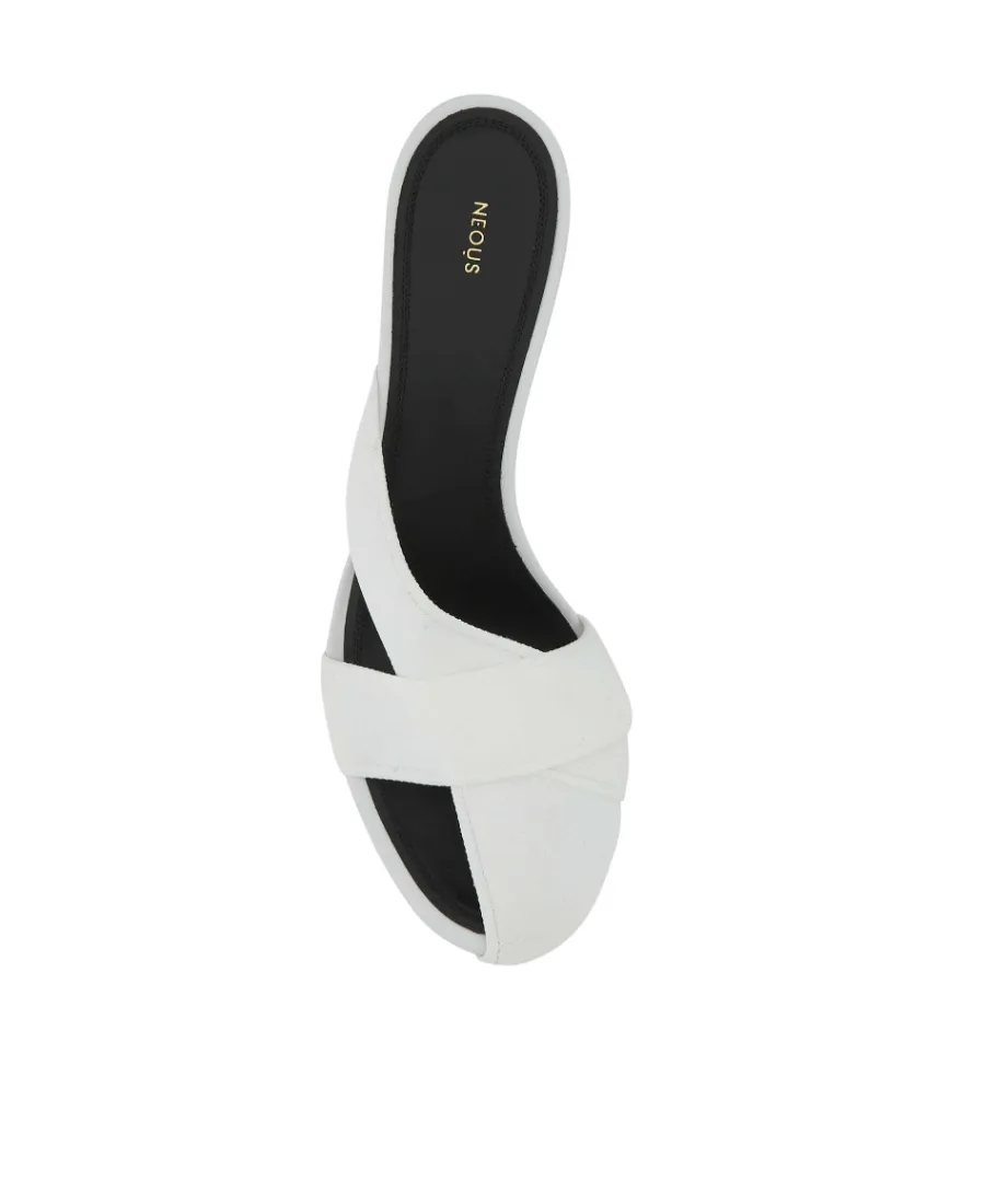 Neous Ogma Knit Cut Out Detailed Mules