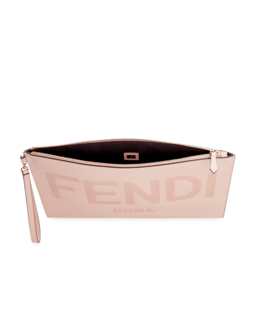 Roma Large Logo Clutch