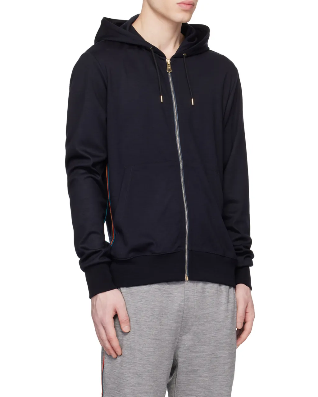 Paul Smith Zipped Drawstring Hoodie