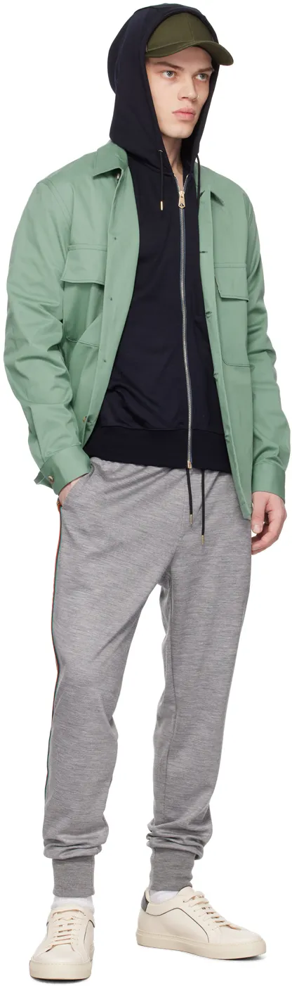 Paul Smith Zipped Drawstring Hoodie