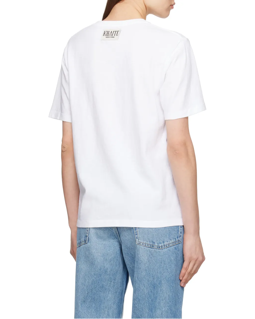 Khaite The Mae Logo Patch Crewneck T-Shirt