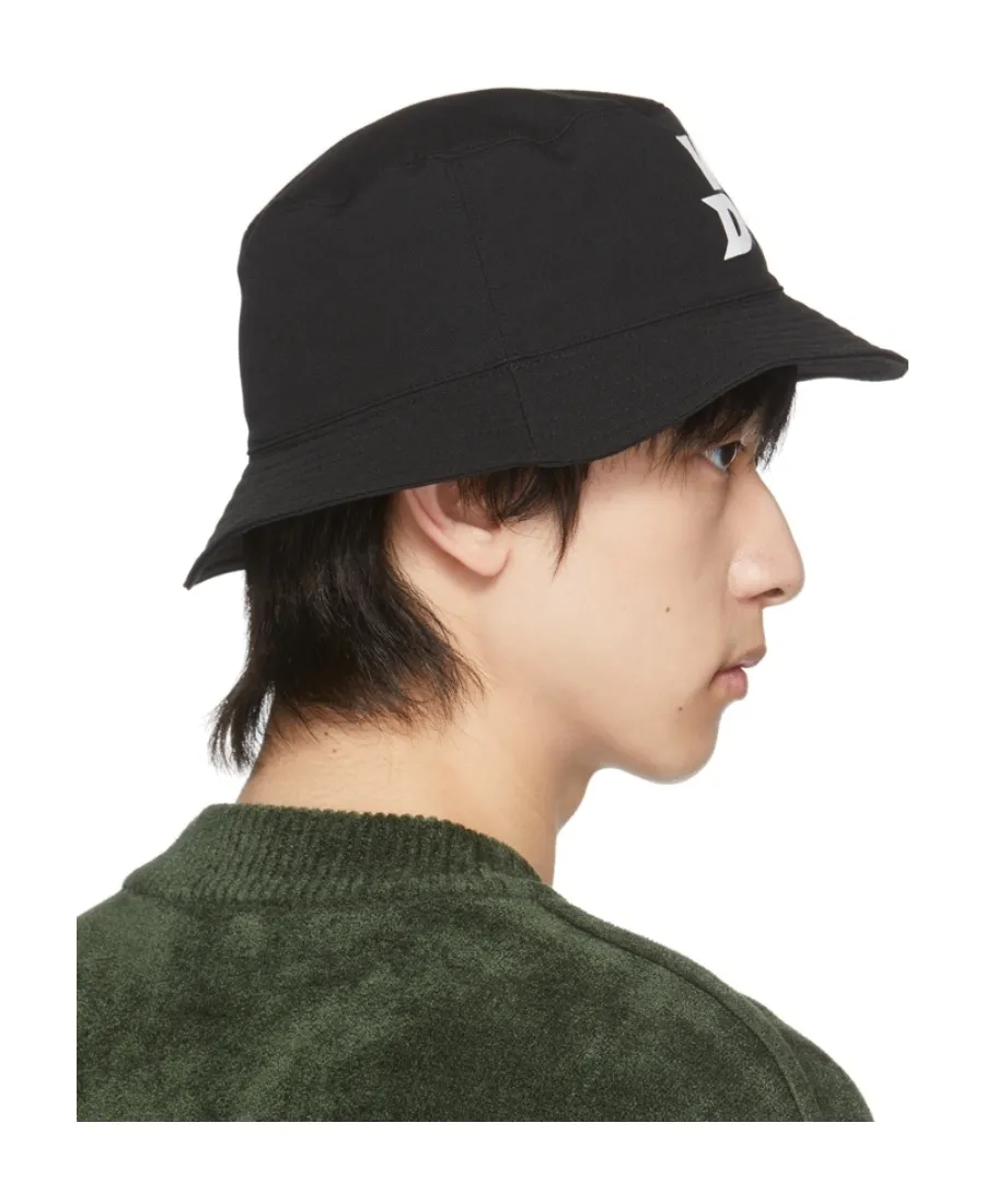 Logo-Print Detail Bucket Hat