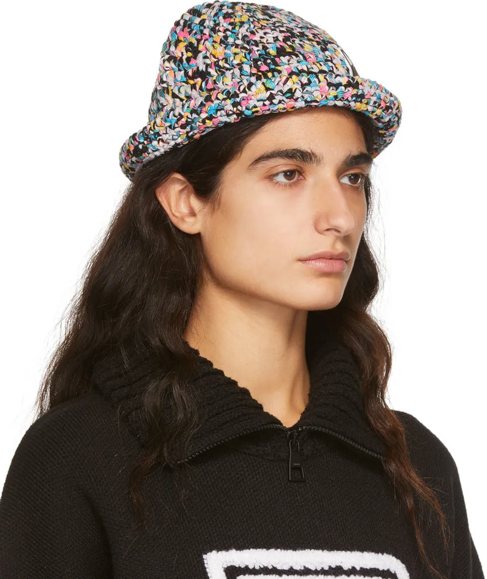 Logo Rough Knitted Fisherman Hat