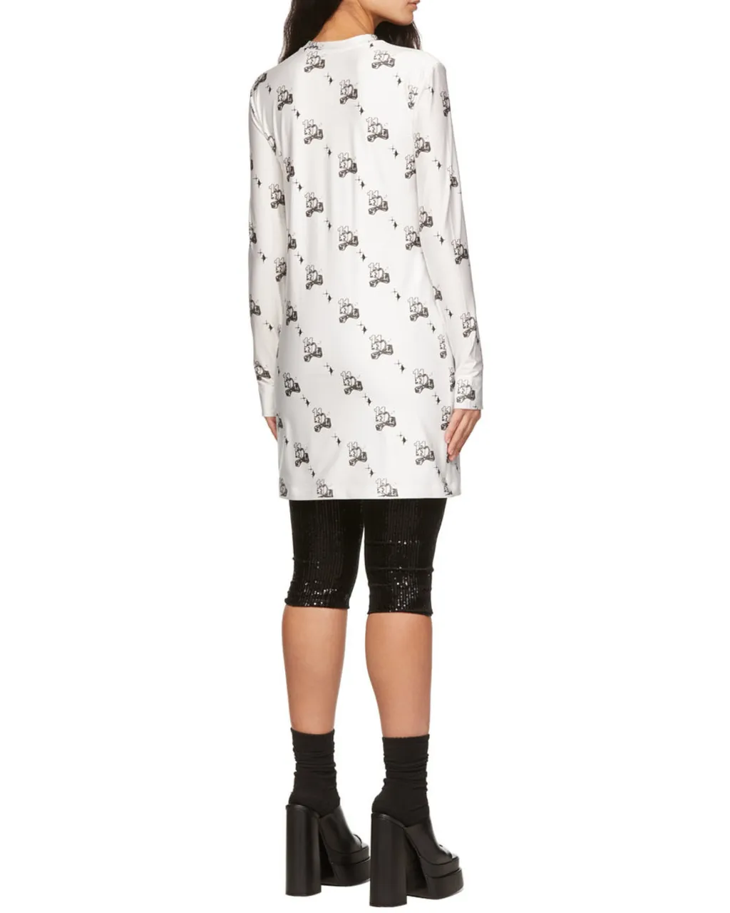 All-Over 11-Print Dress