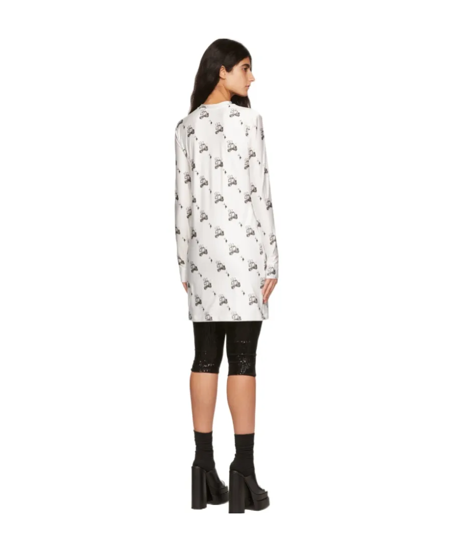 All-Over 11-Print Dress