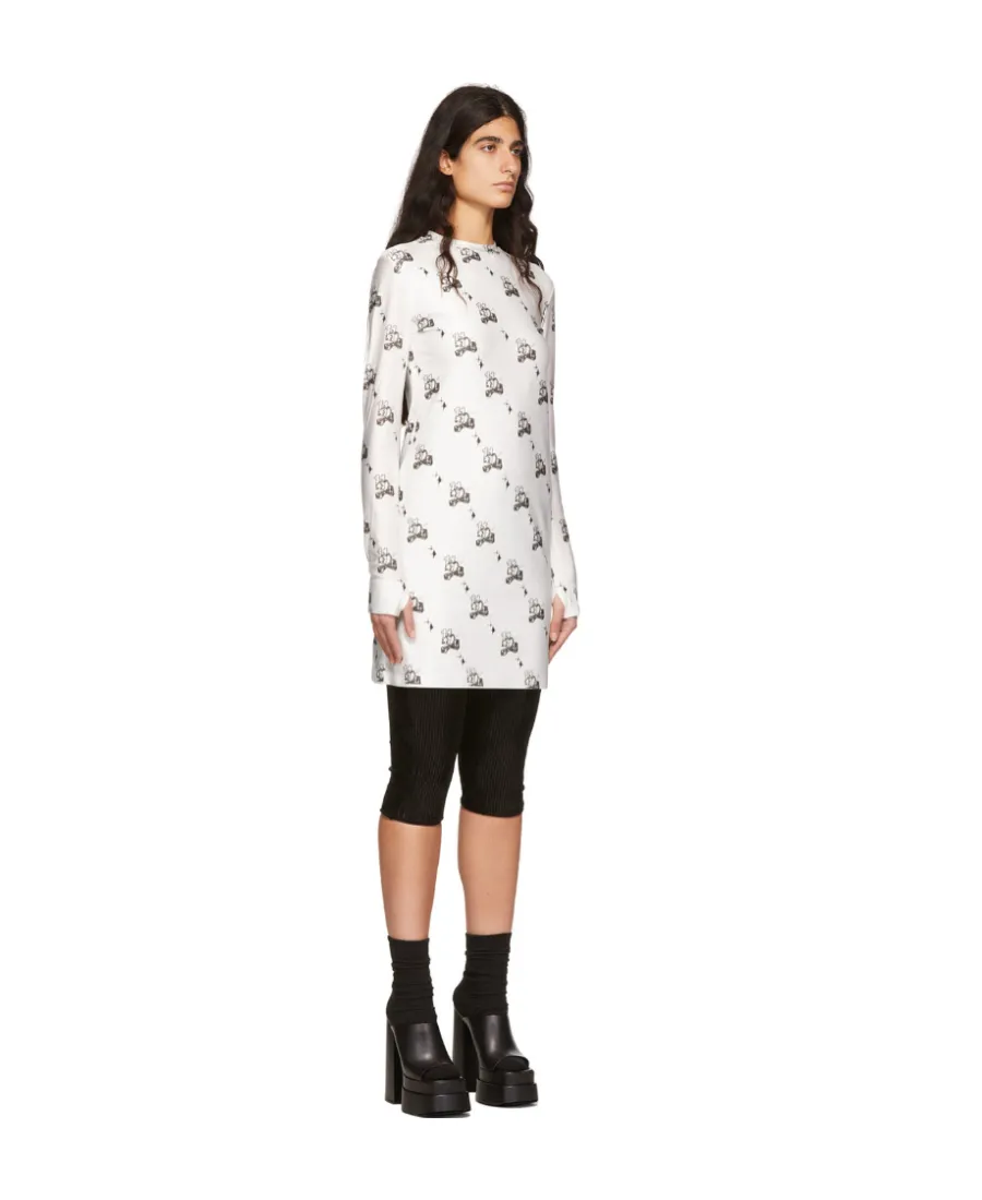 All-Over 11-Print Dress