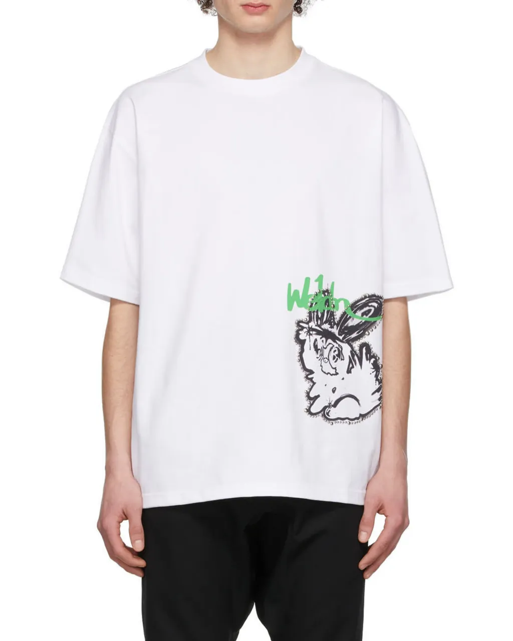 Logo-Print Oversized T-Shirt