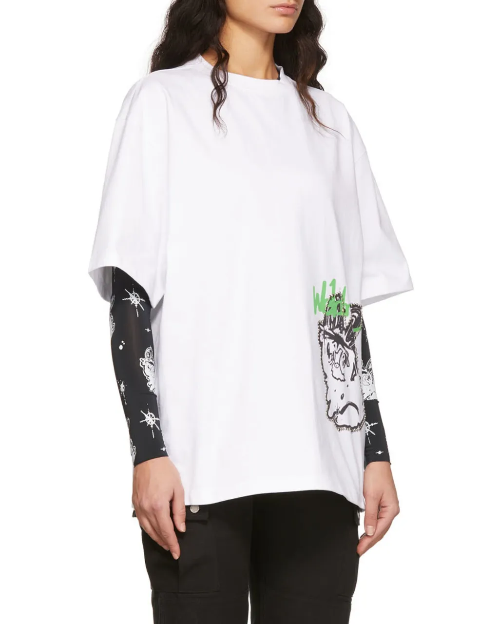 Logo-Print Oversized T-Shirt