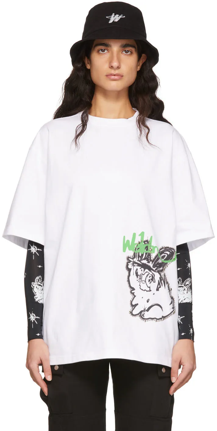 Logo-Print Oversized T-Shirt
