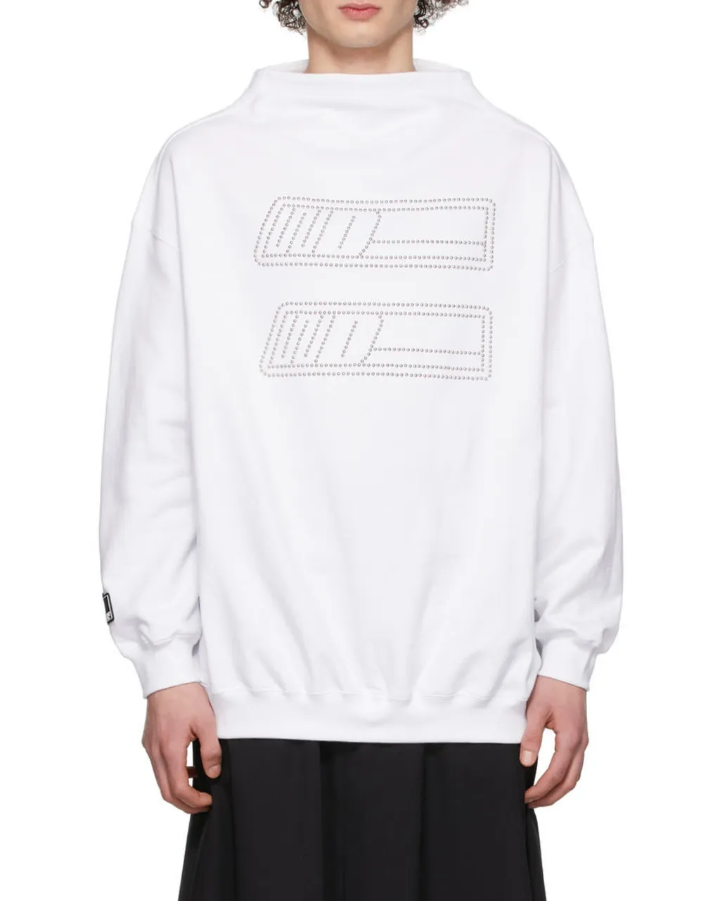 Logo Pattern Pullover