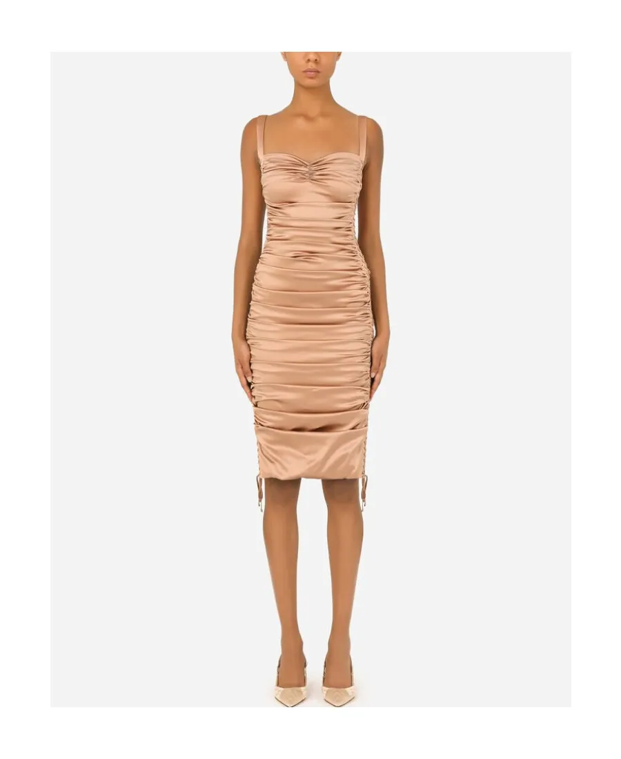 Dolce & Gabbana Ruched Mini Dress