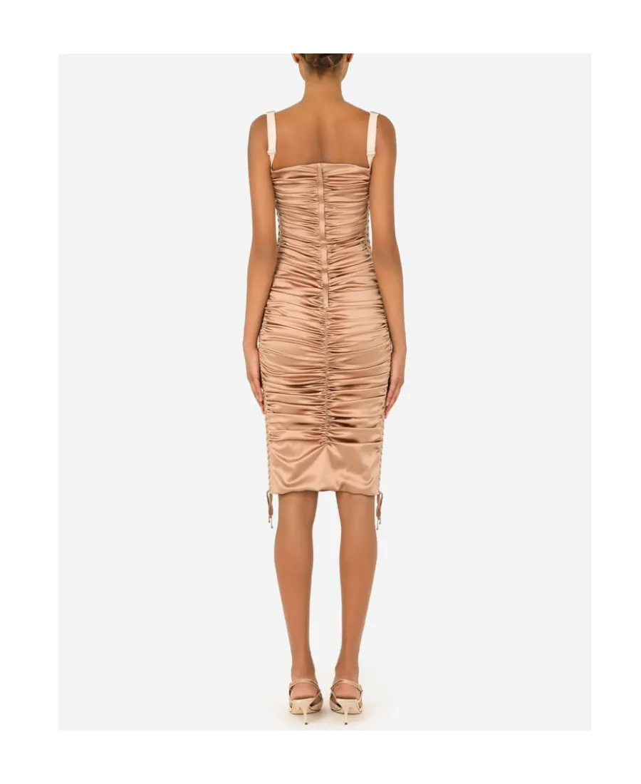 Dolce & Gabbana Ruched Mini Dress