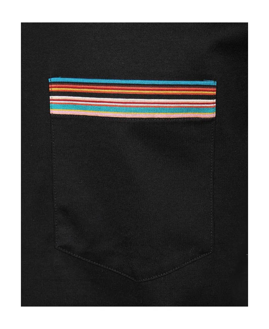 Paul Smith Stripe Detailed Crewneck T-Shirt
